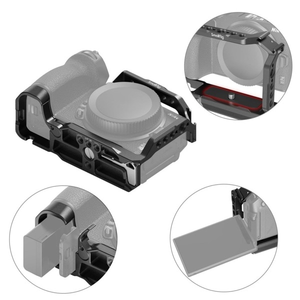SmallRig(スモールリグ) Nikon Z30用ケージ 3858(Z30用ケージ): 機材