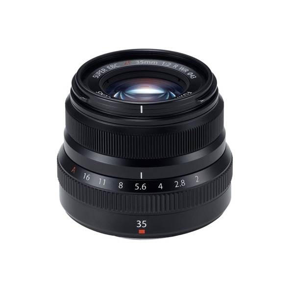 FUJIFILM(富士フイルム) XF35mmF2 R WR ブラック(ブラック): レンズ 銀