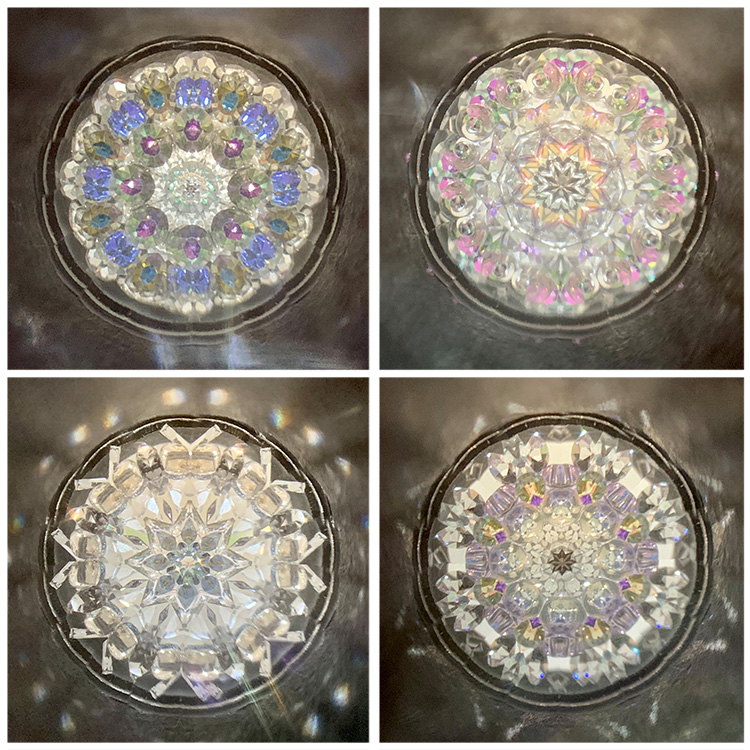 関一「雪の結晶カレイドスコープ ペンダント」（SE-SKP2800S）2ミラー