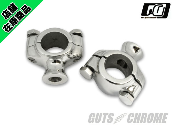 フランダース スタイルショートライザー 1インチハンドル用｜ハーレー