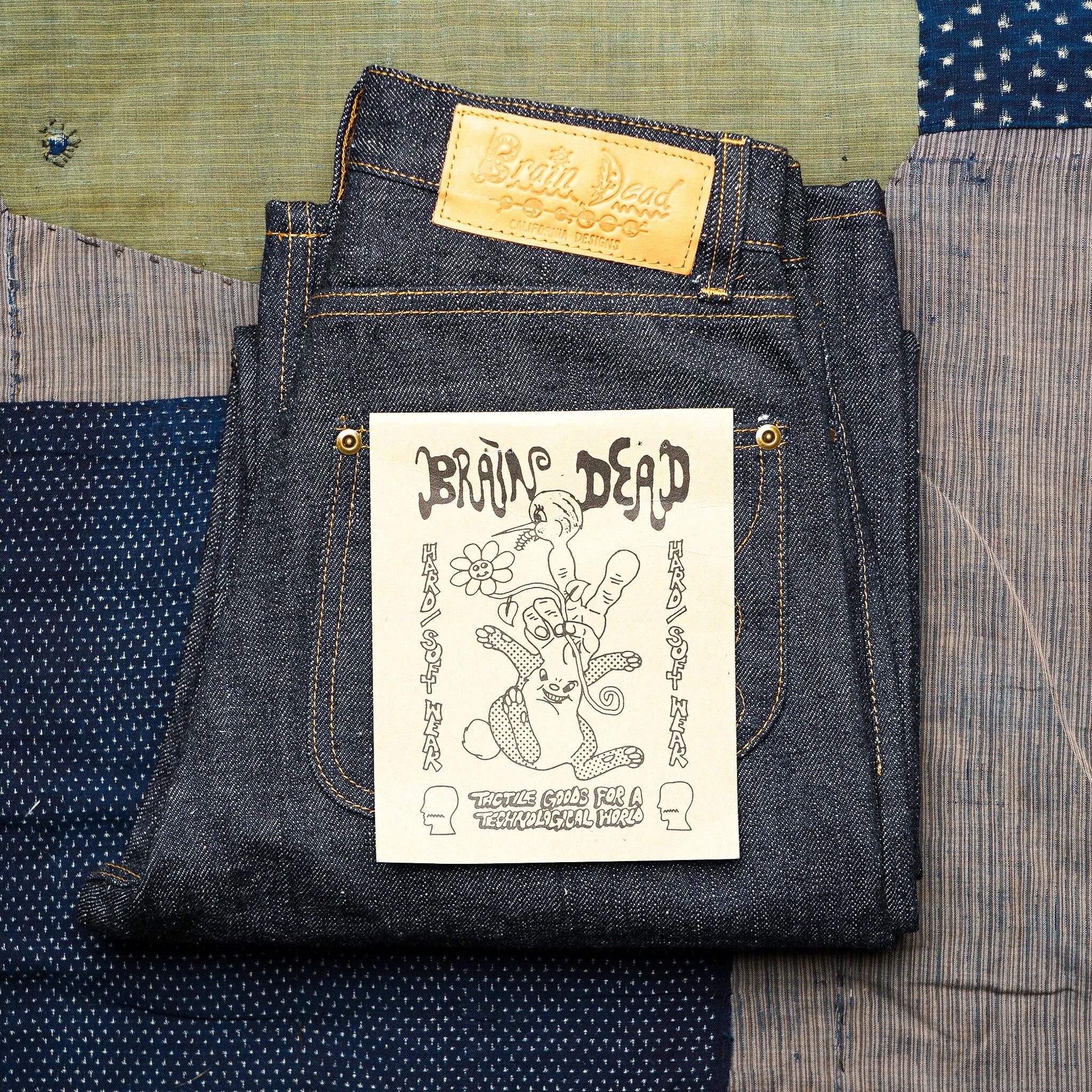 Brain Dead Type 00 15.5oz Slub Denim - Indigo – Guilty Party