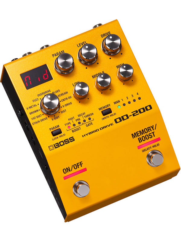 電源付き BOSS OD-200 付属品完備 電源付き BOSS OD-200 付属品完備