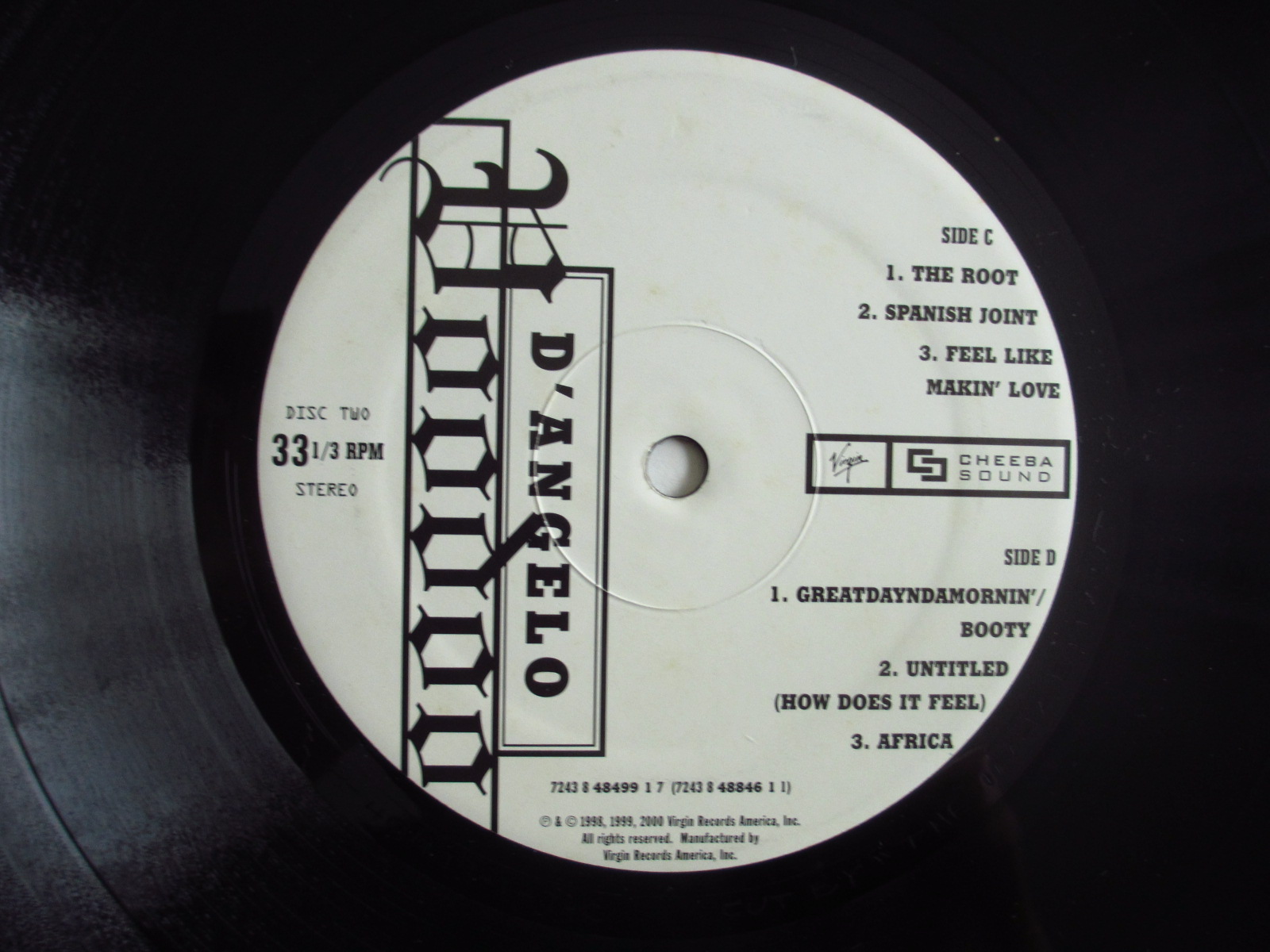 D'Angelo / Voodoo - Guitar Records