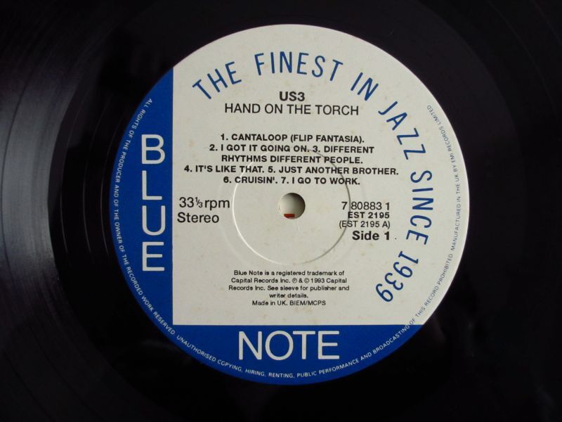 Us3 / Hand On The Torch - Guitar Records