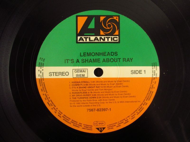 Lemonheads / It's A Shame About Ray - Guitar Records