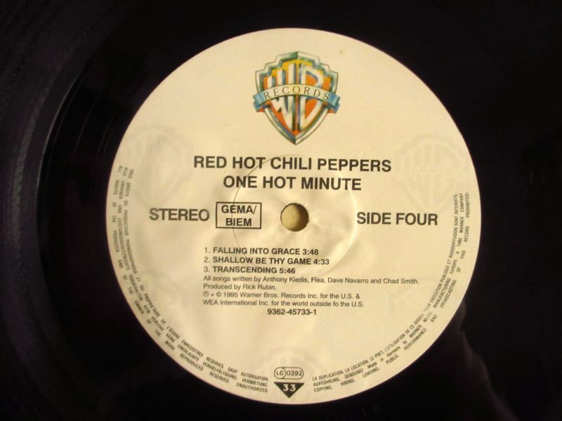 Red Hot Chili Peppers / One Hot Minute - Guitar Records