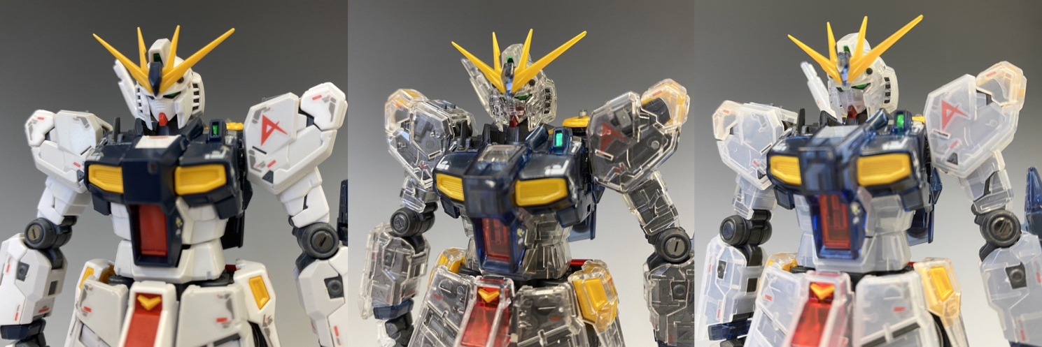 限定品レビュー】RG 1/144 νガンダムHWS [クリアカラー] − “THE