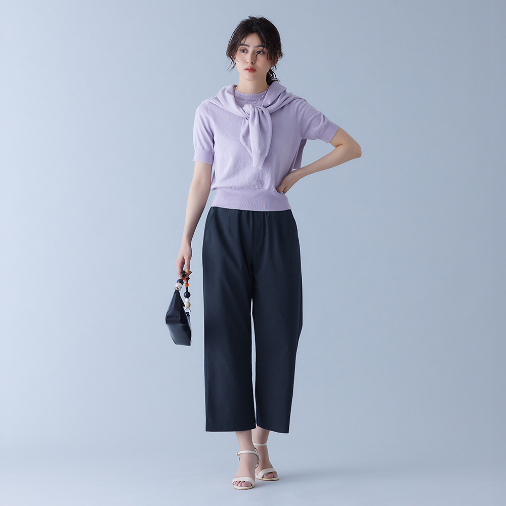 セミワイド】ドライタッチパンツ【SALE】 FTXL13 :レディース パンツ