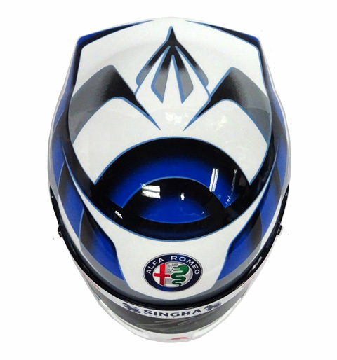 2020 K．ライコネン アルファロメオ レーシング 1/2 ヘルメット F1の