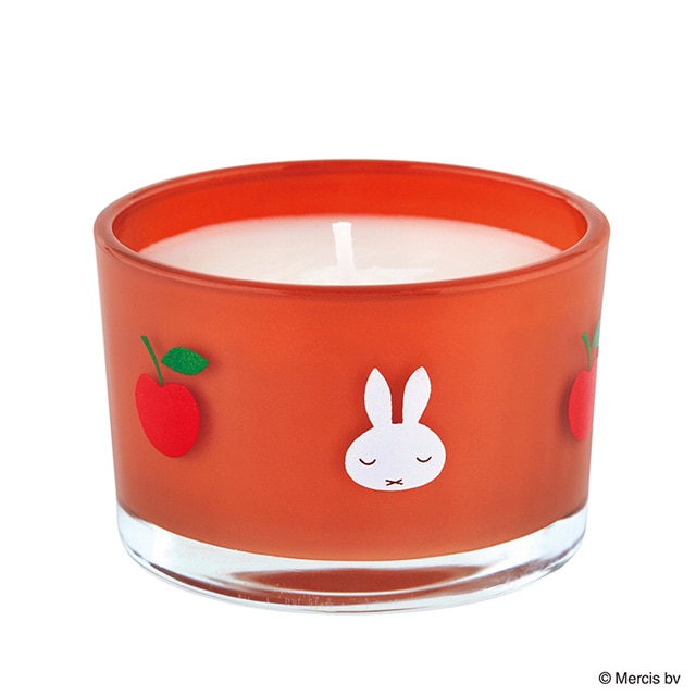 miffy ミッフィー フレグランスキャンドル りんごの香り 約15時間
