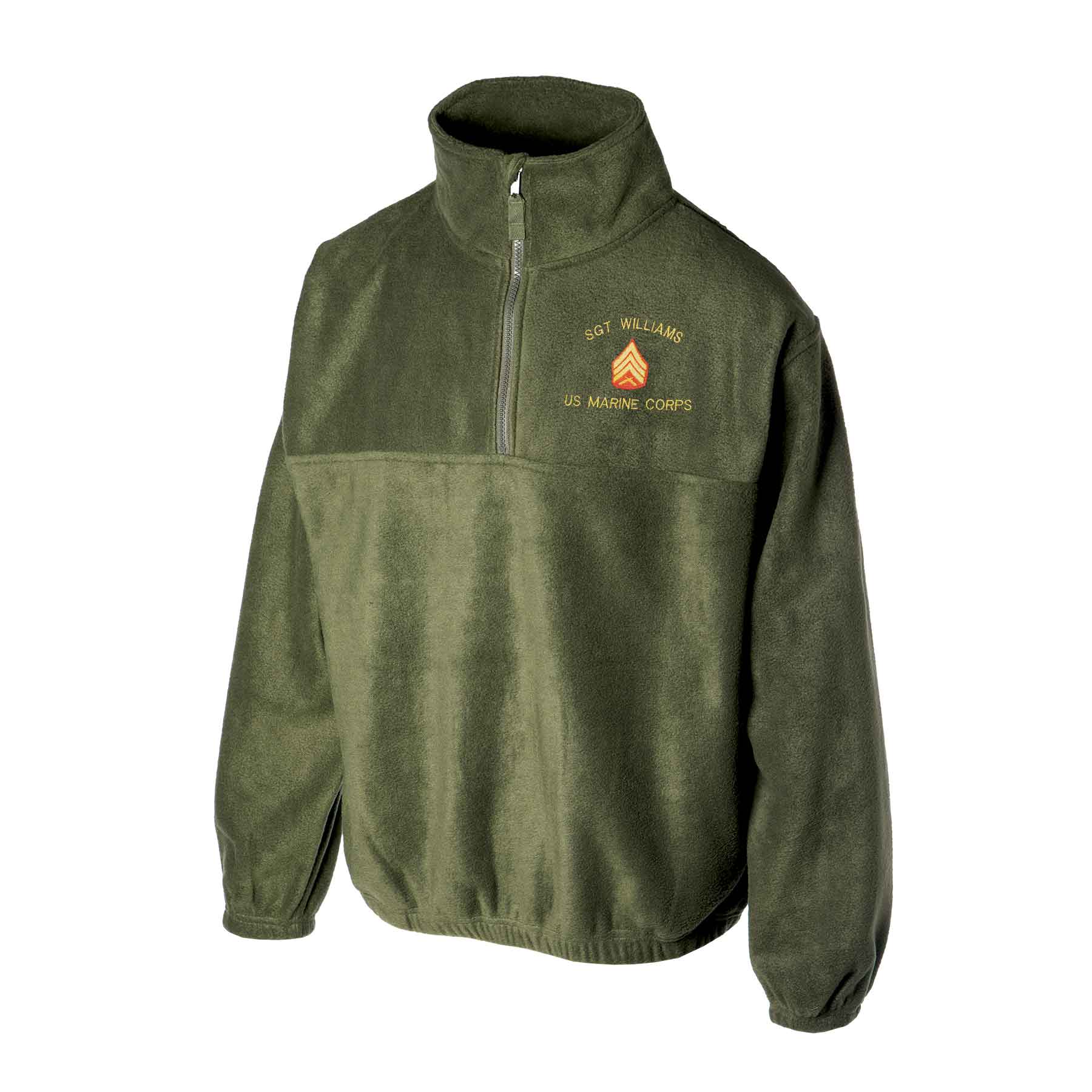 Custom USMC Embroidered 1/4 Zip Fleece – SGT GRIT