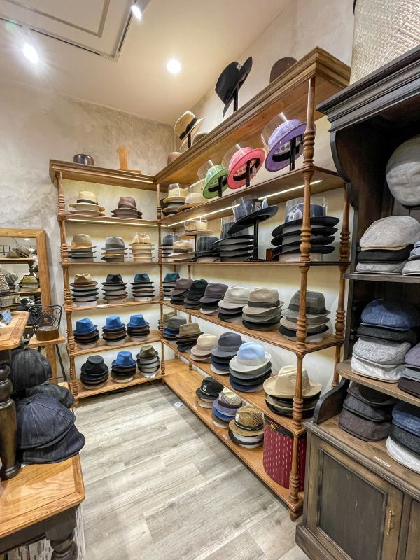 L字型オープンシェルフアンティーク調店舗什器ディスプレイシェルフ