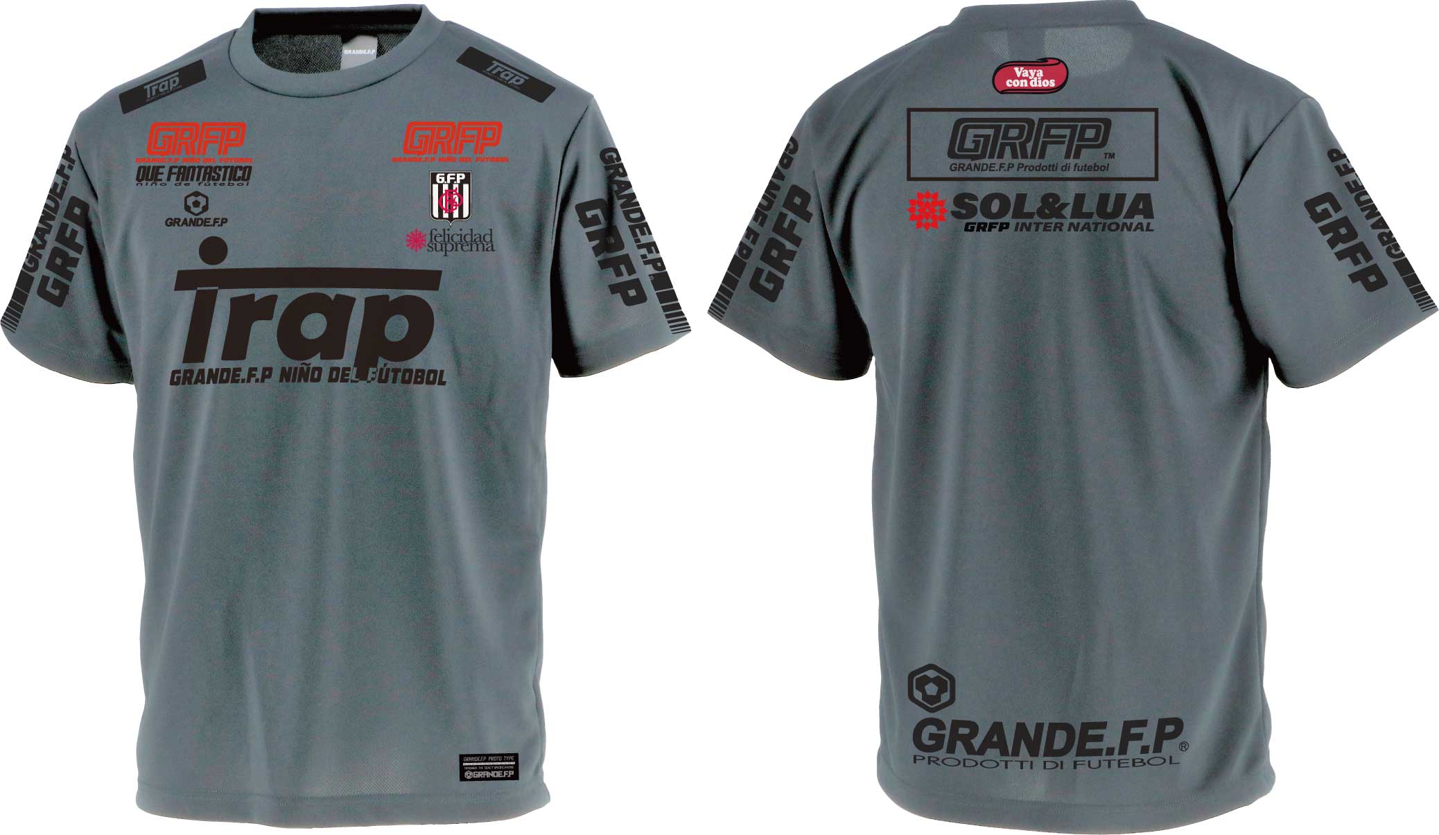 BIGサイズ対応商品】GRFP.Trap昇華転写プラクティスシャツ