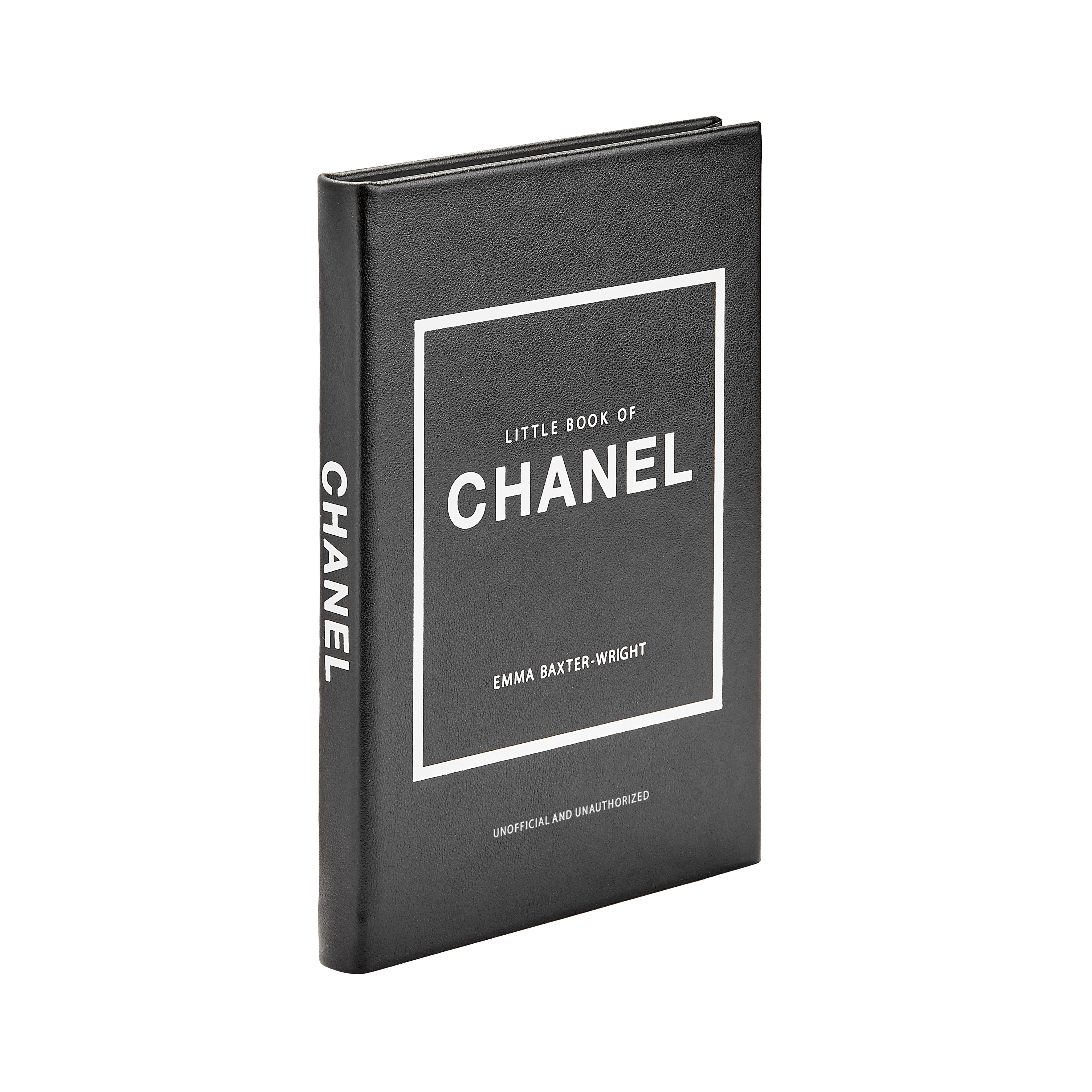 Little Book of Chanel | Black Traditional Leather – Graphic Image