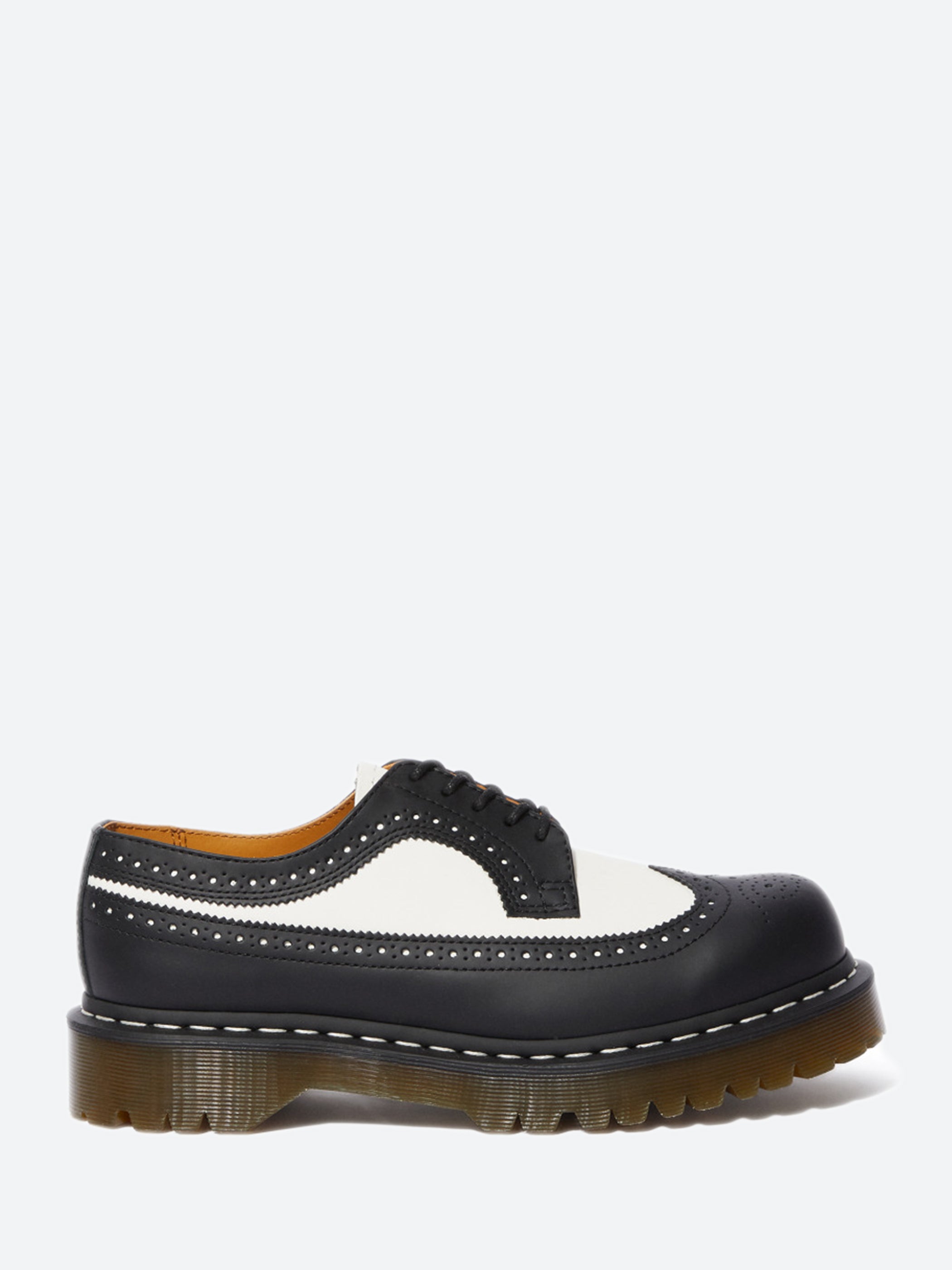 Dr. Martens - 3989 Bex in Black and White Smooth – gravitypope