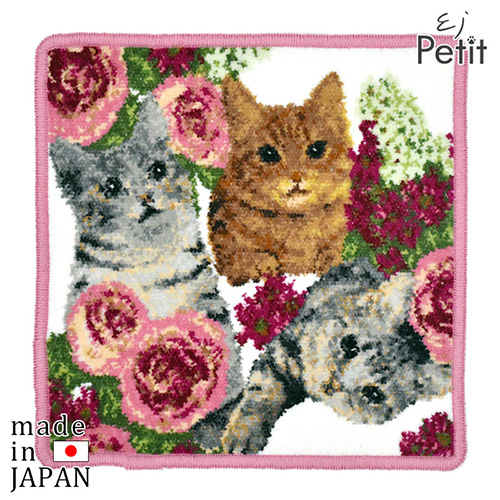 アメリカンショートヘア ハンカチ CZGDCSHL-WH | ソノタゲンセン