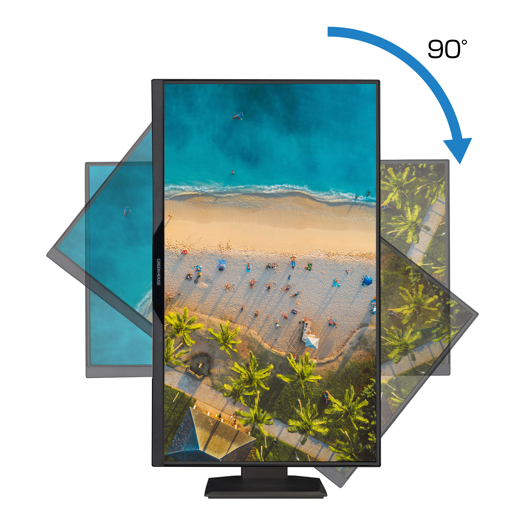 ワイド | GH-LCW24LH-BK | GREEN HOUSE グリーンハウス