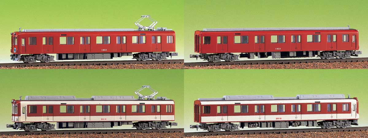 428＞近鉄2410（1810）系 4両編成セット｜エコノミーキット｜Nゲージ