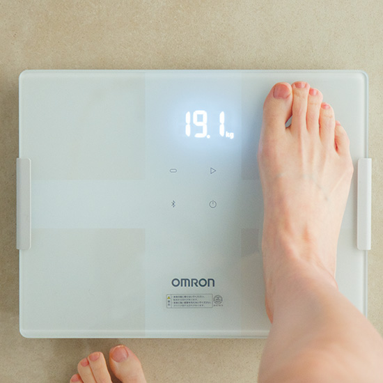 体重体組成計カラダスキャン