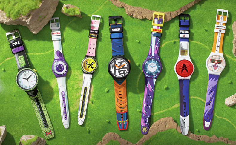 スウォッチ(Swatch) 2022新作 悟空やセル、神龍など7キャラクターが