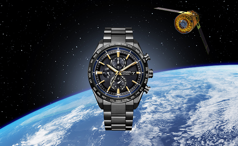 シチズン(CITIZEN) 2025新作 「シチズン アテッサ」より、JAXA新型宇宙