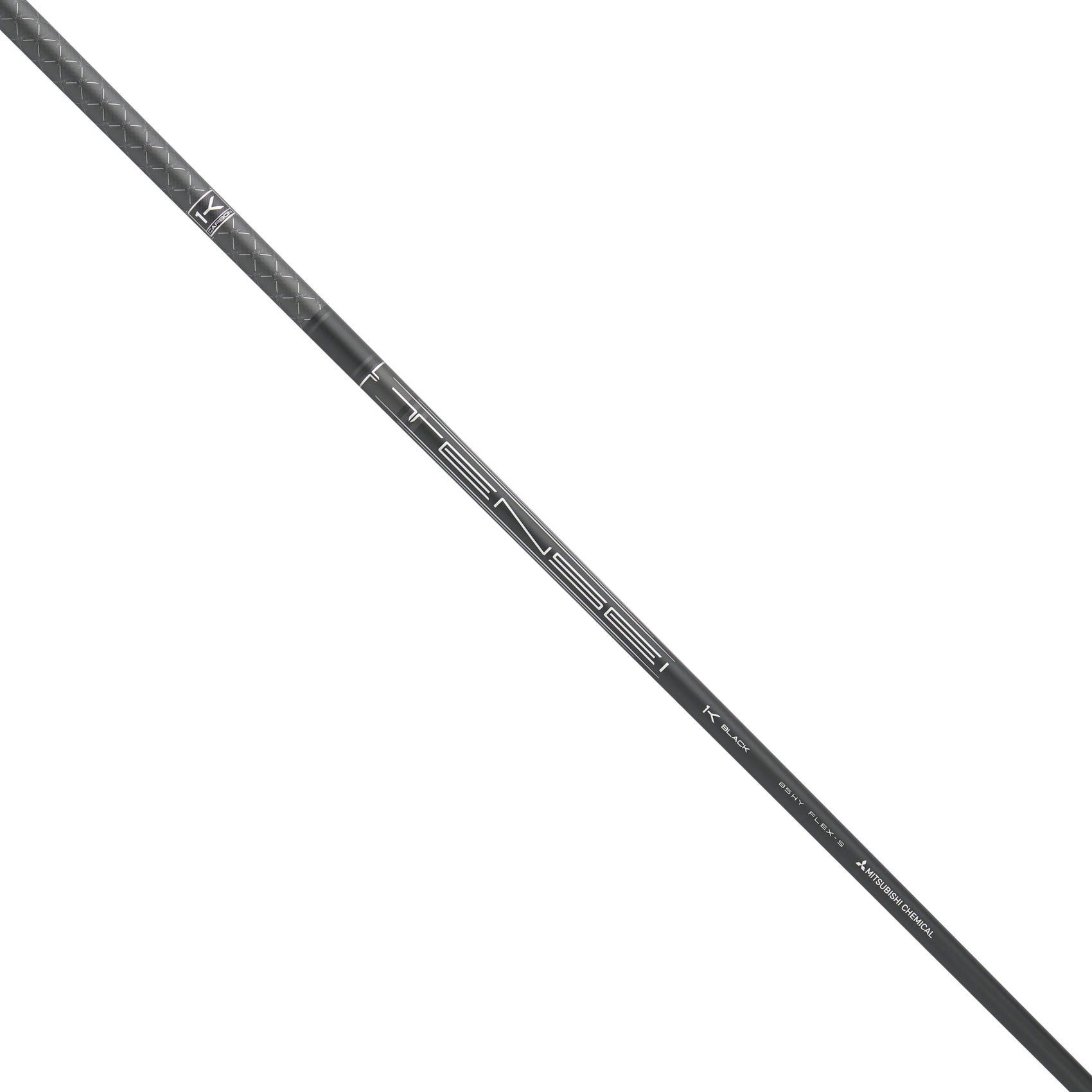 ASSEMBLED) Mitsubishi Tensei 1K Black Hybrid Shaft with Adapter