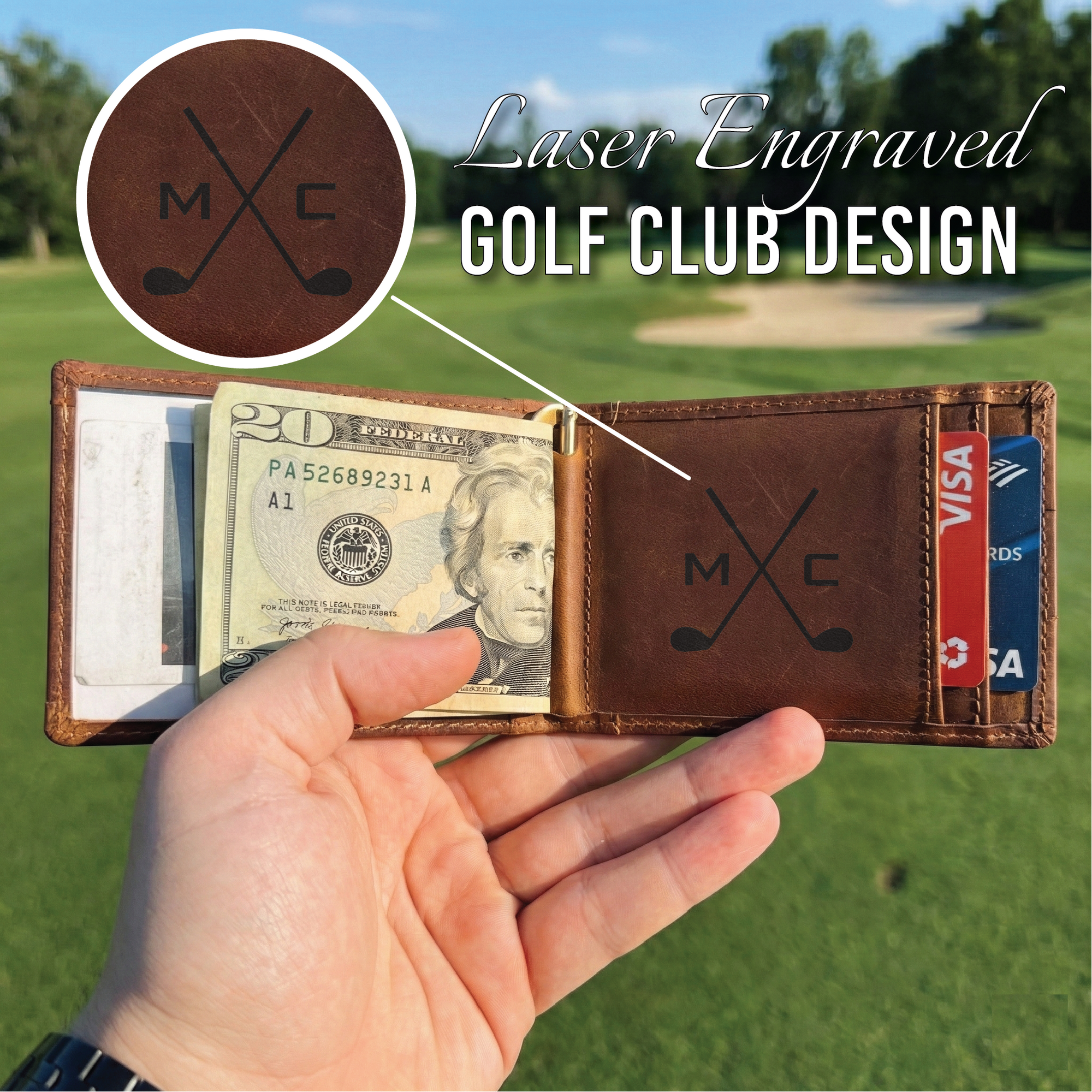 Funny Personalized Golf Wallet – The Green Fee Keeper - Groovy Golfer