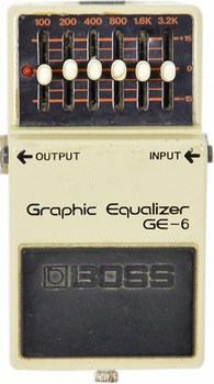 Rory Gallagher's Boss GE-6 Graphic Equalizer – Ground Guitar
