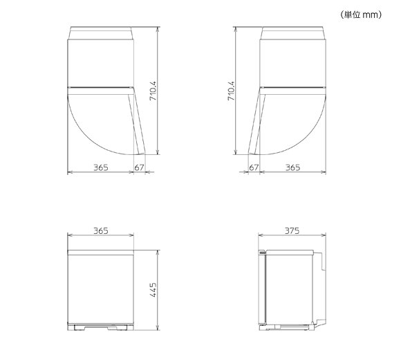 お取り寄せ】MITSUBISHI(三菱電機) 右開き ペルチェ方式 右開きタイプ
