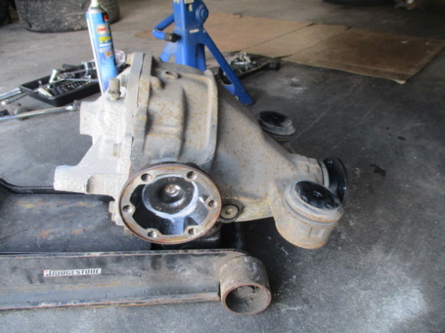 JZX110マークⅡ/ATのオープンデフをJZX100/MTトルセンデフに交換