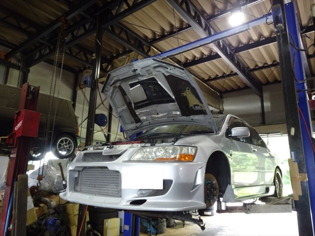 ランエボ7 CT9A 4G63 エンジン降ろし バラしてみました！｜車の