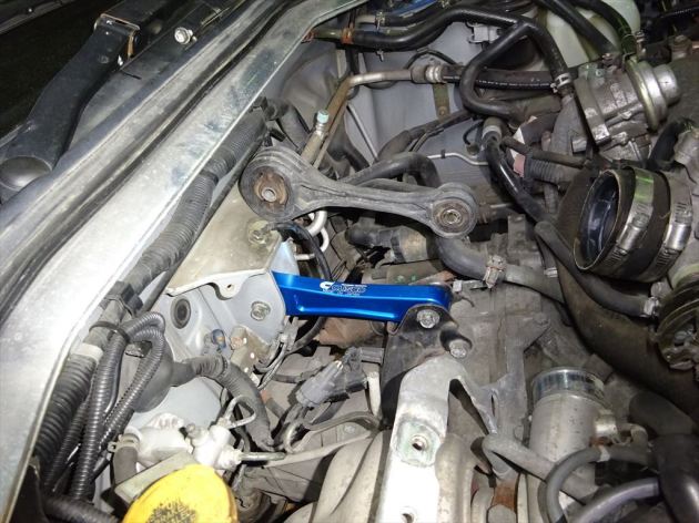 インプレッサ GDA EJ20 MTマウント＆ピッチングストッパー取付です