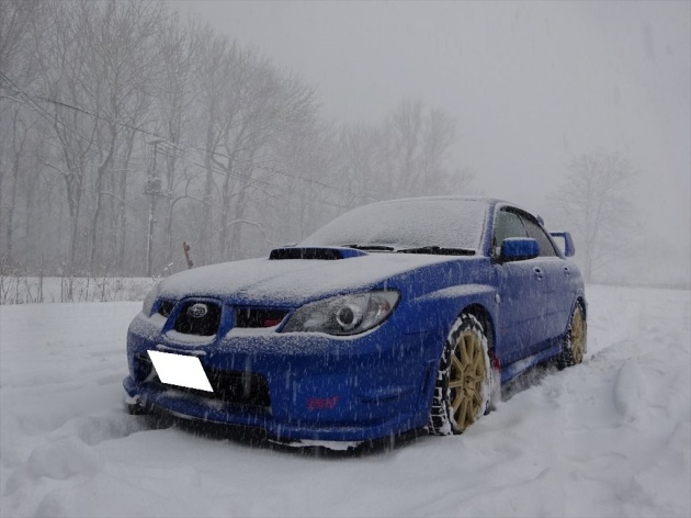 インプレッサ STI GDB EJ20 車高上げました！｜車のチューニング