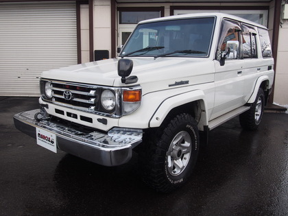 ワンオーナー！車庫保管の良質のランクル76ZX入庫