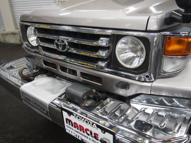 ランクル76後期ZX純正シルバーのきれいな車両です！希少5MT＆純正