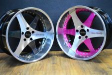 自動車アルミホイールの塗装 カスタム塗装/カスタムペイント｜アルミ