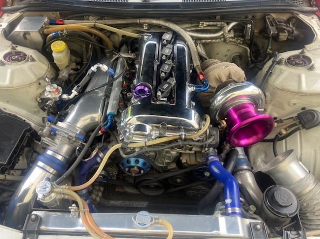 シルビア S15 スーパーファイヤーレーシングコイルプロを取り付け