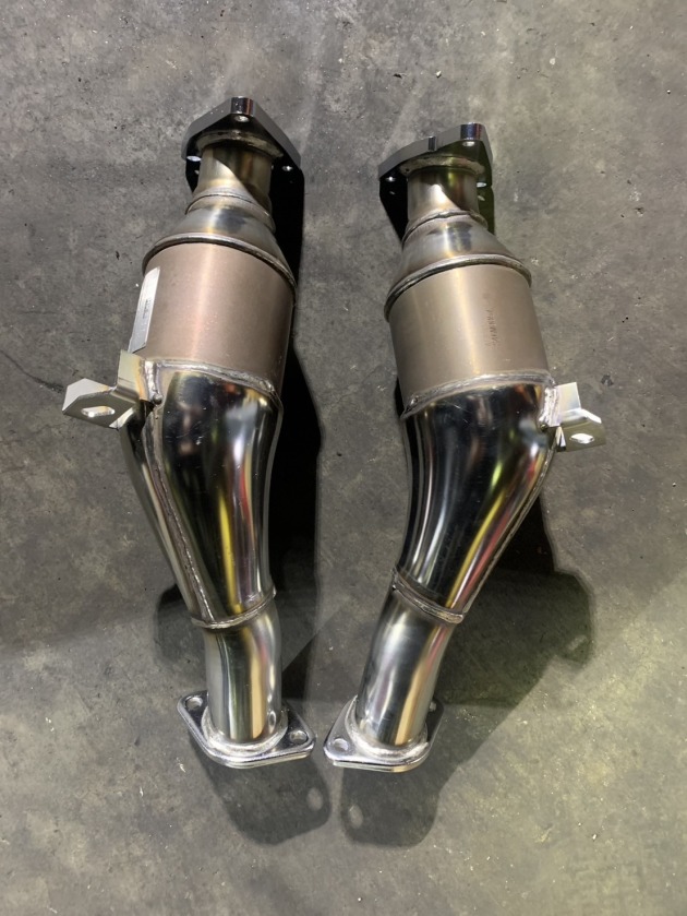 フェアレディZ Z34 HKSキャタライザー＆藤壺EXマニを取り付け