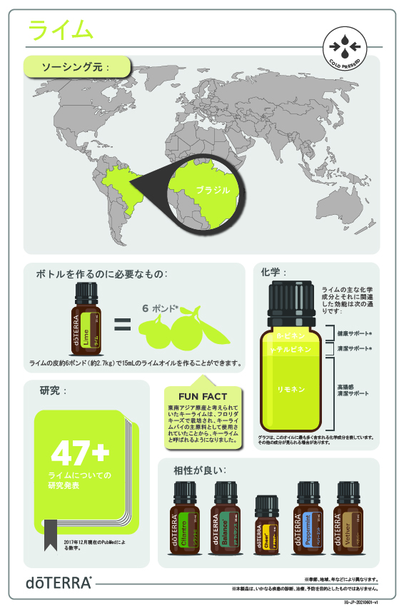 ライム - doTERRA TIMES