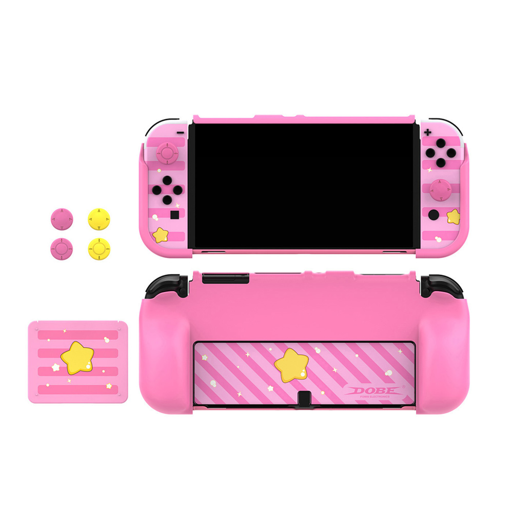 Switch OLED pink case combination iTNS-2120 - Switch OLED - DOBE