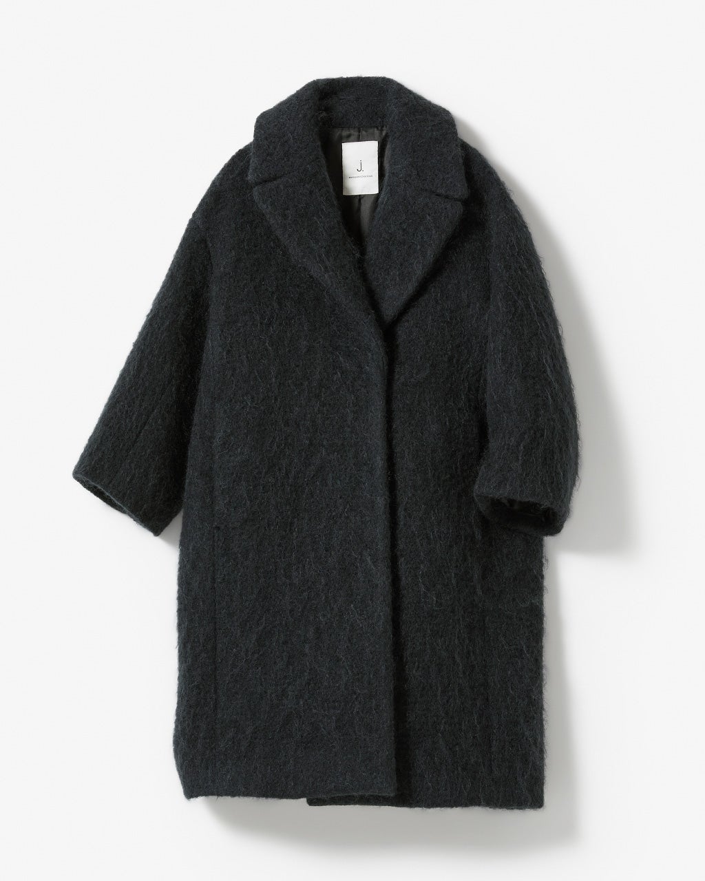 モヘアシャギー・コクーンコート/DoCLASSE