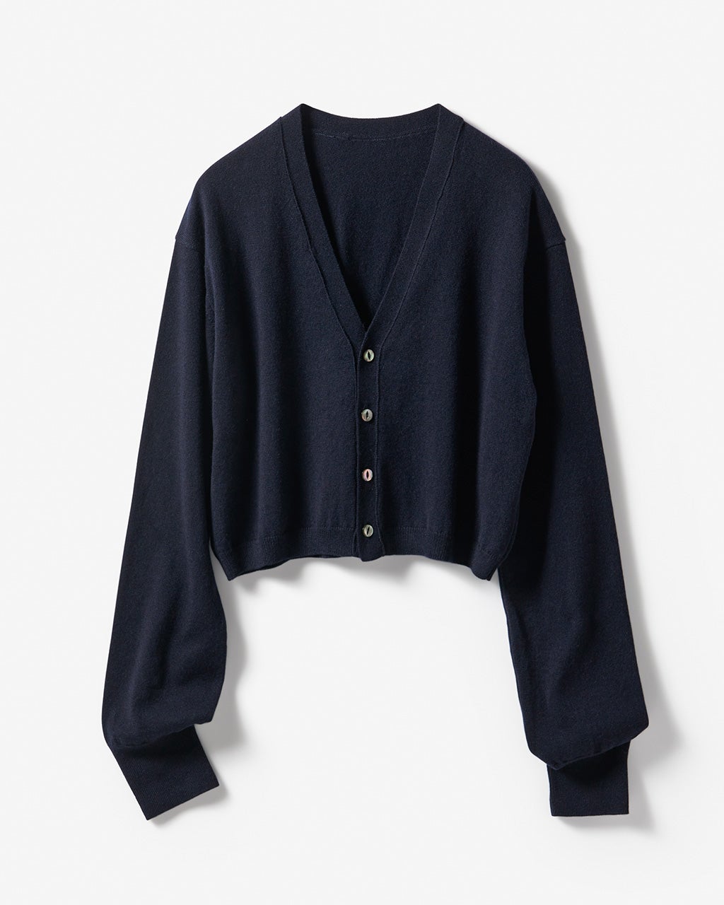 シルクカシミヤ・クロップドカーディガン/DoCLASSE