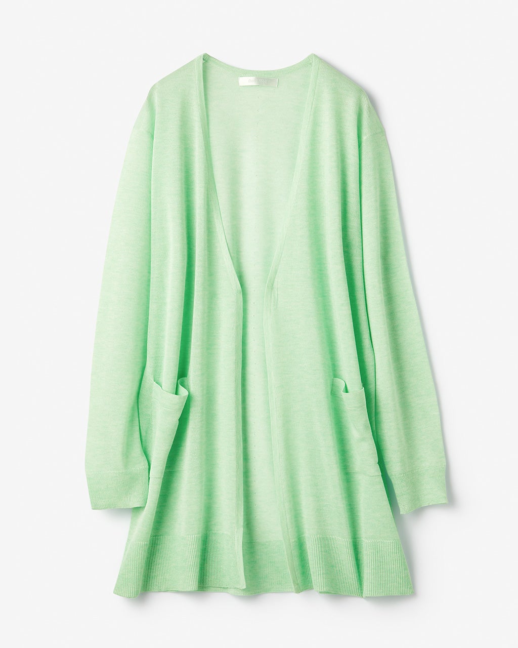 スパークリングニット・ボタンレスカーディガン/DoCLASSE