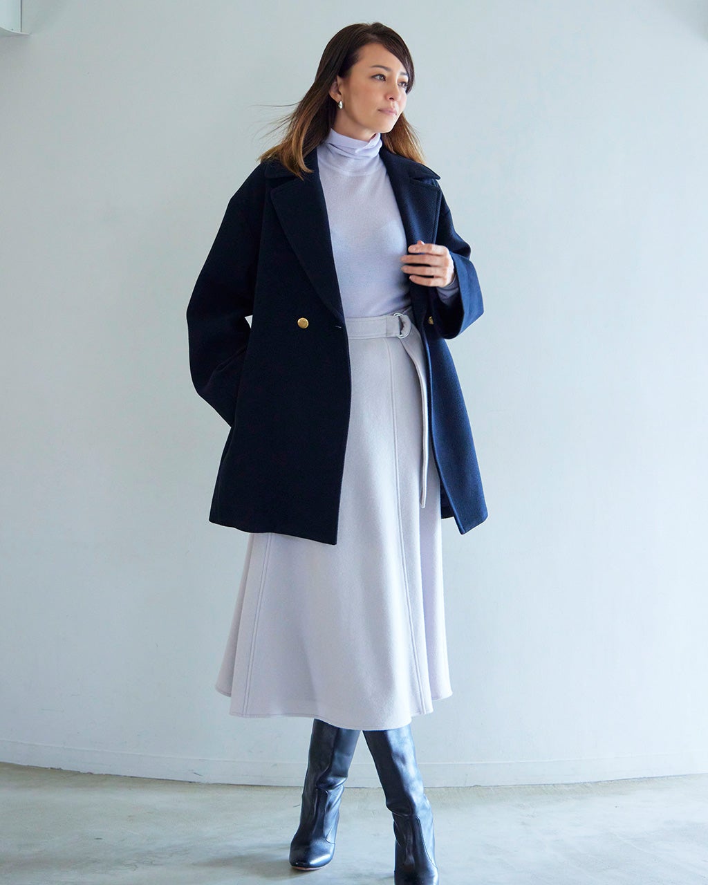 メタルボタン・ピーコート/DoCLASSE