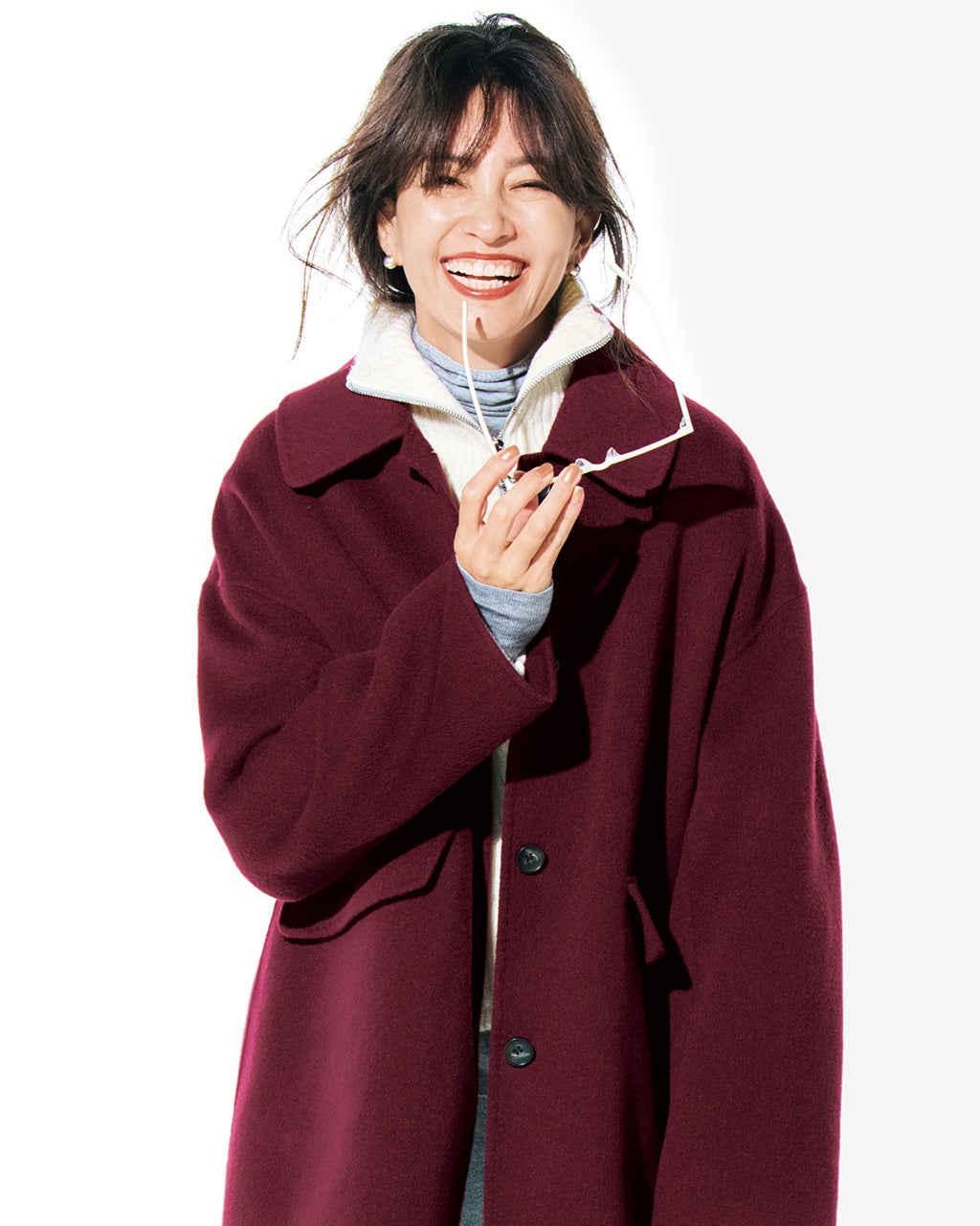 ピュアウールリバー・ミドルステンコート/DoCLASSE