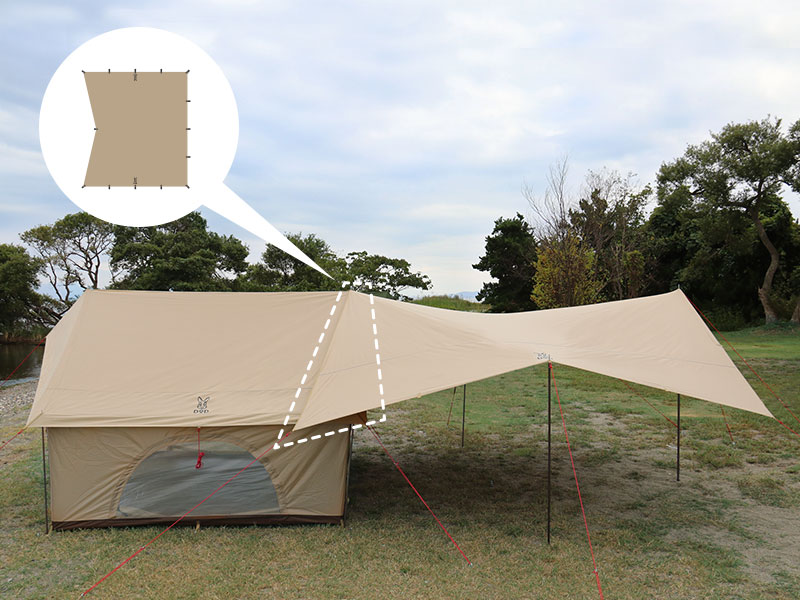 ヒレタープ（タン） TT5-669-TN - DOD（ディーオーディー）【公式