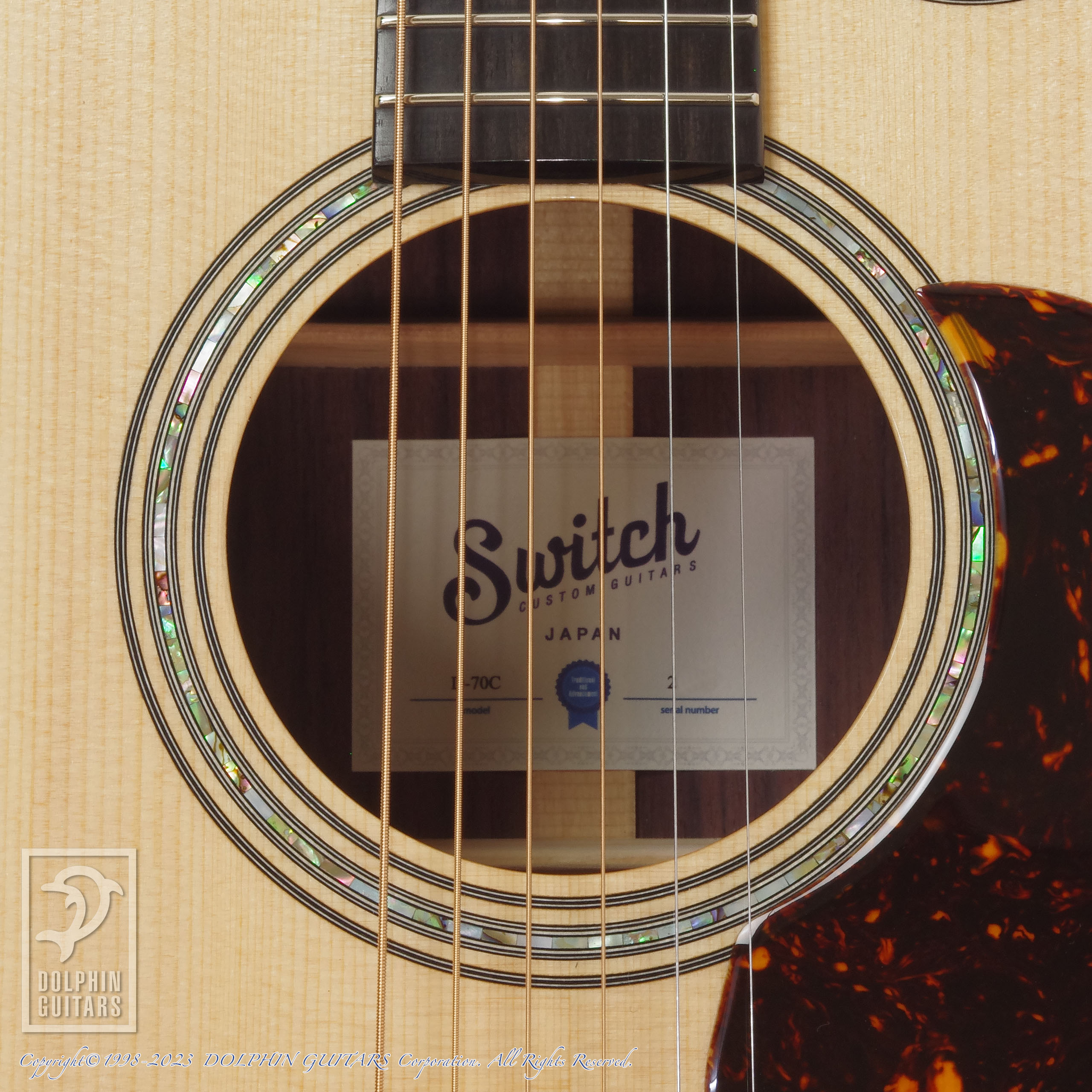 SWITCH D-70C|ドルフィンギターズ