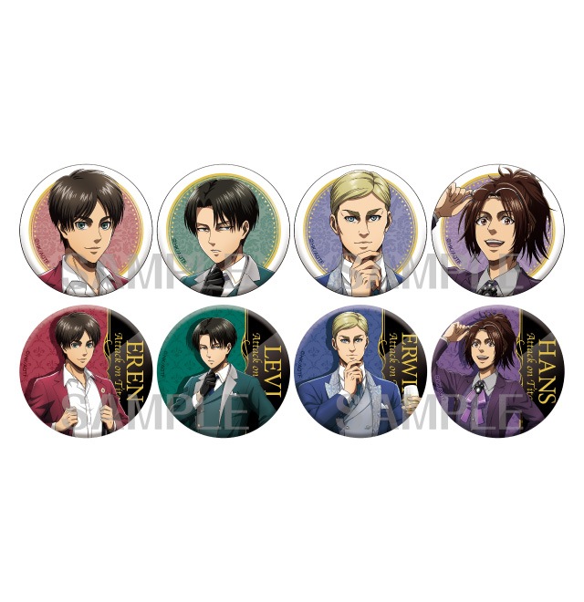 TVアニメ『進撃の巨人』の新規描き下ろしイラストを使用した新商品が