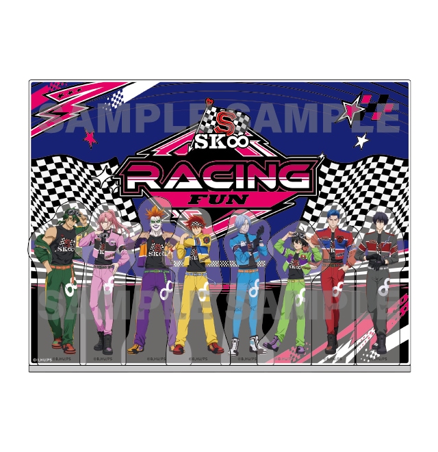 オリジナルTVアニメ「SK∞ エスケーエイト」の新規描き下ろしイラスト