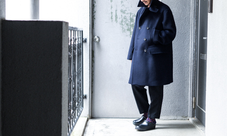 Vol.3461 【AURALEE：BEAVER MELTON P-COAT】｜AUBERGE・Needles